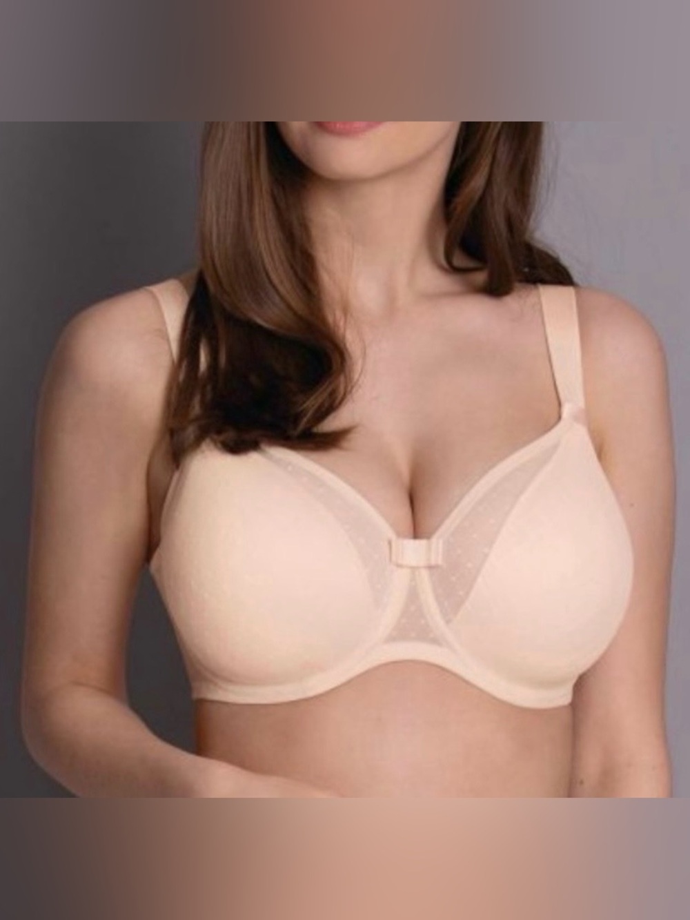 Rosa Faia Anita Eve Underwire Feminine Bra. Size 42 E